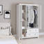 Maryhannah 3 Door Manufactured Wood Wardrobe-928981255