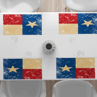 Polyester Abstract Rectangle Placemat