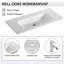 Meuble-lavabo simple autoportant 40 po avec comptoir en céramique 40 po-1279128133