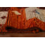 Tapis rouge en laine unique 7 pi 11 po x 9 pi 9 po New Age