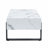Minimalist MDF Marble-Patterned Coffee Table