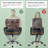 Poche Faux Leather Desk Chair with Padded Armrests-2064336529