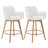 Wylee Swivel Upholstered 26.6" H Counter Stool-565308810
