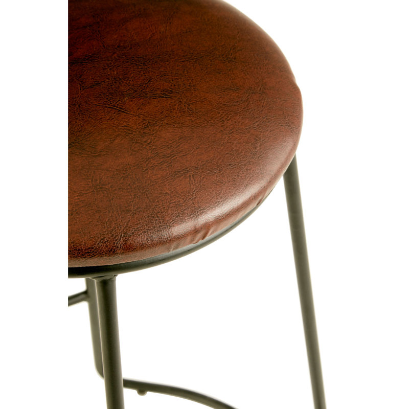 Bilst Upholstered Counter Stool with Metal Frame