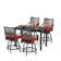 Alyne 4 - Person Rectangular Outdoor Dining Set with Cushions