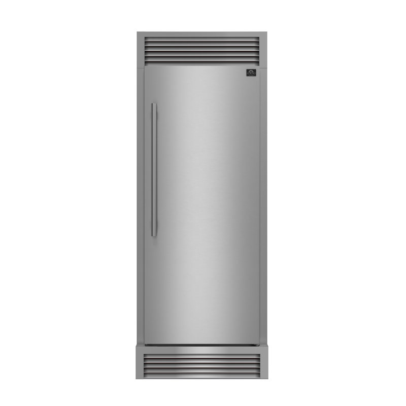 Maderno 28" Convertible Refrigerator, 13.6 cu.ft. Right Swing with Decorative Grill - 32-Inch Wide
