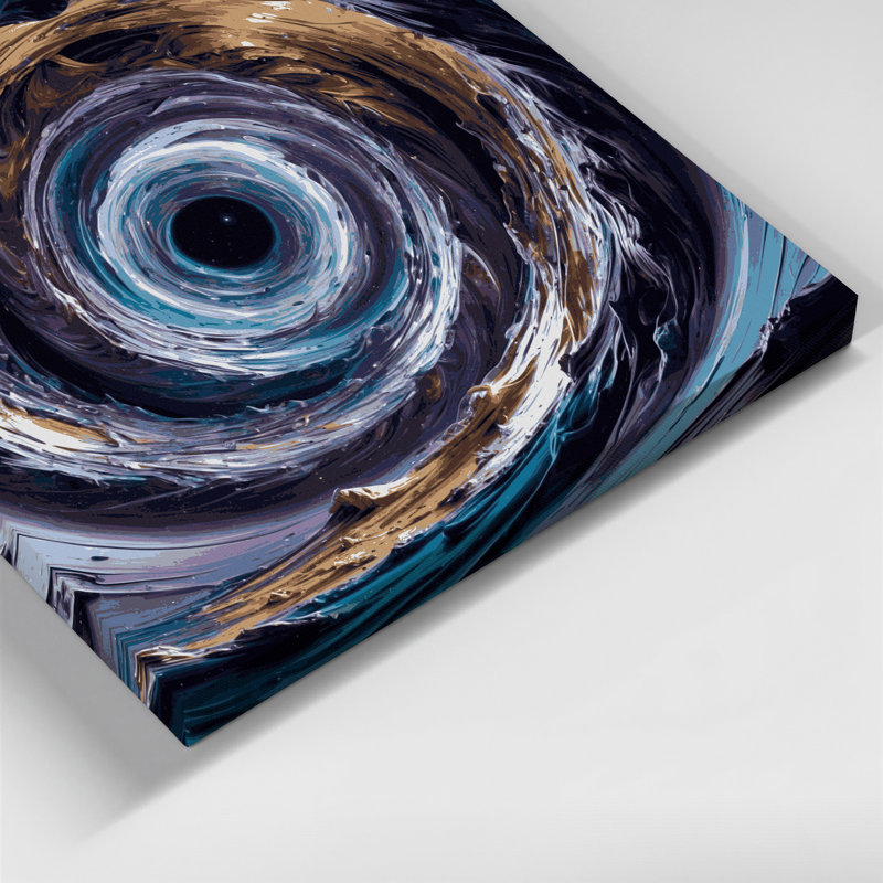 Art mural sur toile gris, 16" H x 20" W