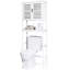 Hedia Freestanding Over The Toilet Storage-385772504