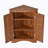 Practical And Freestanding Floor Cabinet With Adjustable Shelves For Bathroom And Kitchen, Utilizing Corner And Wall Space Efficiently-1957571940
