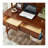 American-Style Solid Wood Desk with Integrated Cabinet