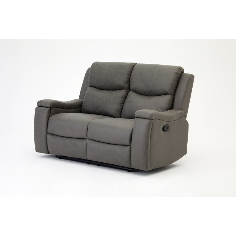 Gough 2 Seater Faux Leather Reclining Sofa