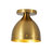 Tonino 1- Light Dimmable Metal Shade Semi Flush Mount Light