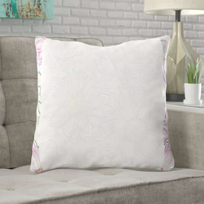 Dehon Flowers Throw Pillow