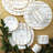 Alligator Gold Bone China Espresso Cup and Saucer