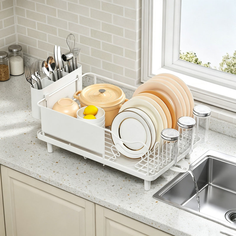 Stainless Steel Countertop Dish Rack