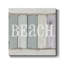 «Beach Sign IV», reproduction sur toile tendue-513150958
