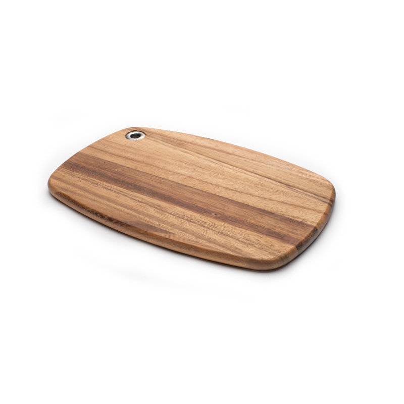 Planche à découper en bois d'acacia Gourmet, H 0,5 po x l 10,75 po x P 7 po
