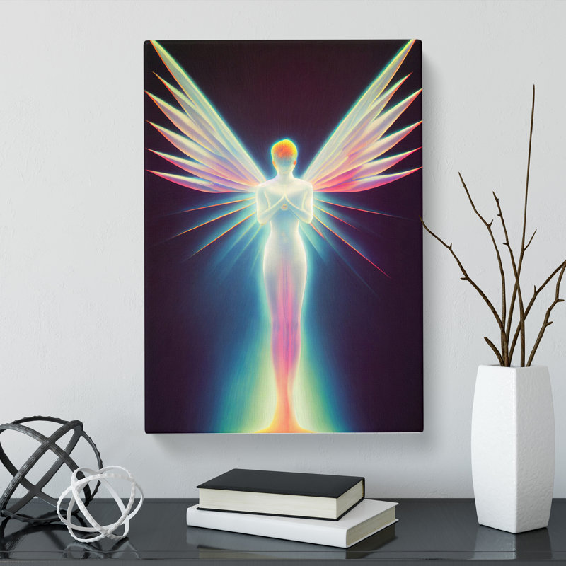 Angel Hypreprism - Wrapped Canvas, 50cm H x 35cm W x 3cm D