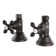 Kingston Brass Trimscape 1/2-Inch FIP x 1/2-Inch OD Comp Quarter-Turn Straight Stop Valve