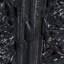 Buffet noir sculpté à la main 2 portes