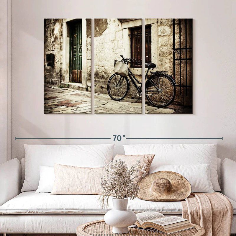 Mehar Bicycle Delivery, 32" H x 50" W