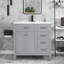 Meuble-lavabo simple 36 po avec plateau-371552363
