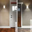 Appliques murales DEL Luxrite Square Up and Down, 5 options de couleurs, 15 W, 1000 lumens, blanc, paquet de 2-70060939
