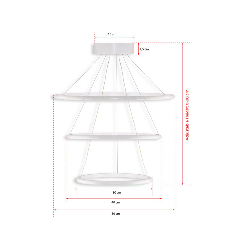 Chriselle LED Chandelier