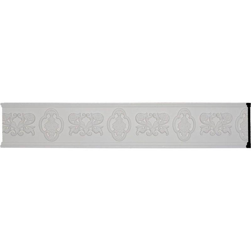 Lisbon Factory Primed White Polyurethane Chair Rail Moulding