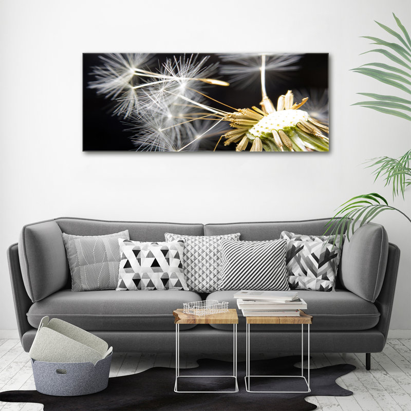 Dandelion Seeds - Print, Canvas, 50cm H x 125cm W x 2cm D