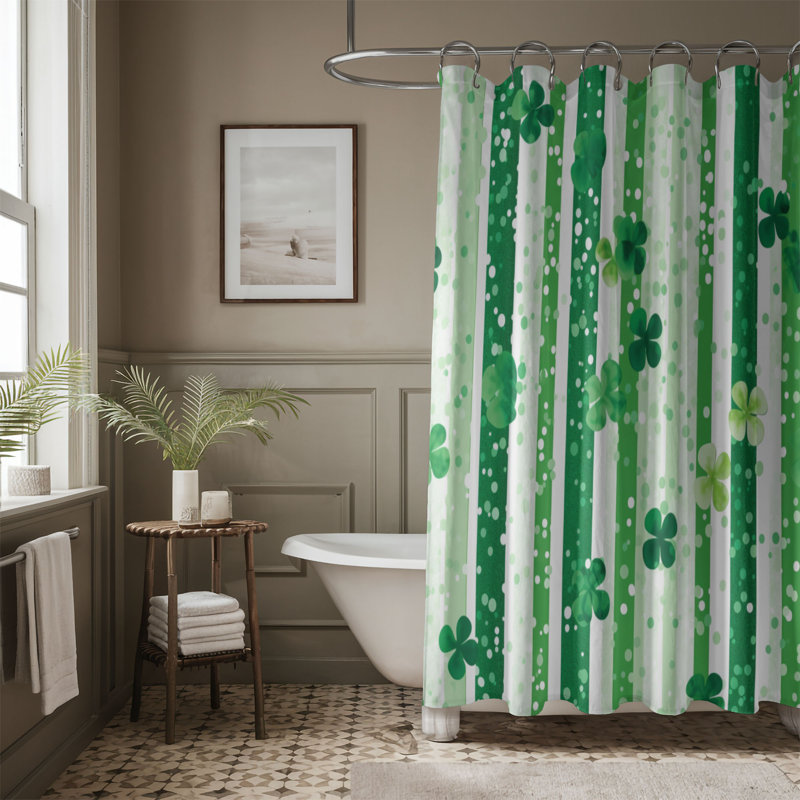 Patrick Glow - Premium Shower Curtain, 74"H x 71"W