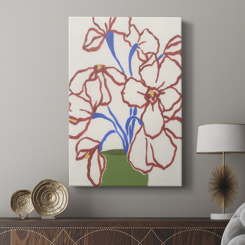 Petal Perimeter I - Gallery Cavas, H 18 po x l 12 po
