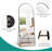Arched Full Length Mirror with Stand, Full Body Mirror