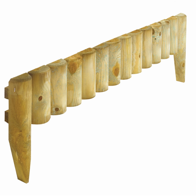 1m x 0.1m Edging, Set of 4