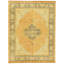 High-Quality Hand-Knotted Rust And Black Area Rug