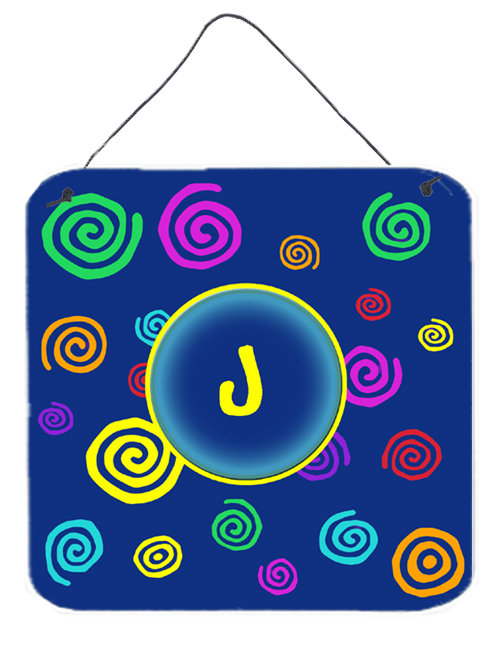 Impression sur plaque à motif monogramme par denny knight, J