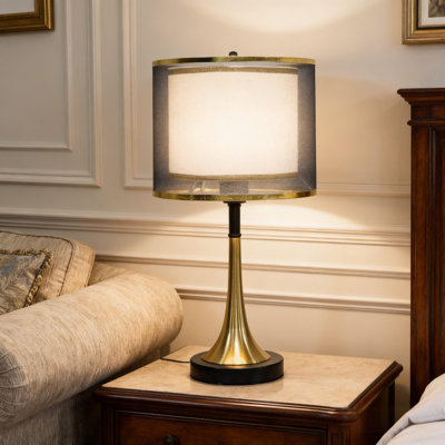 Lampe de table de chevet Mid-Century