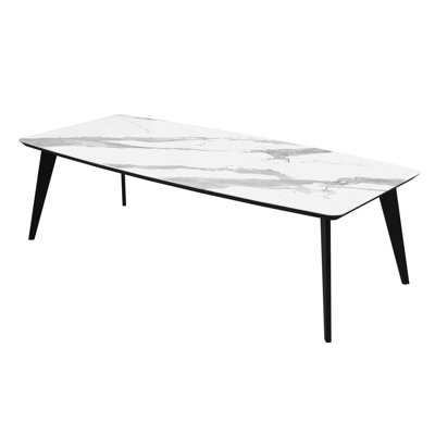 Metal Base Dining Table