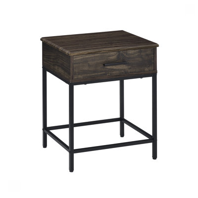 Ensemble de 2 tables basses et tables de bout en bois