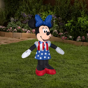 Disney gonflable Minnie patriotique