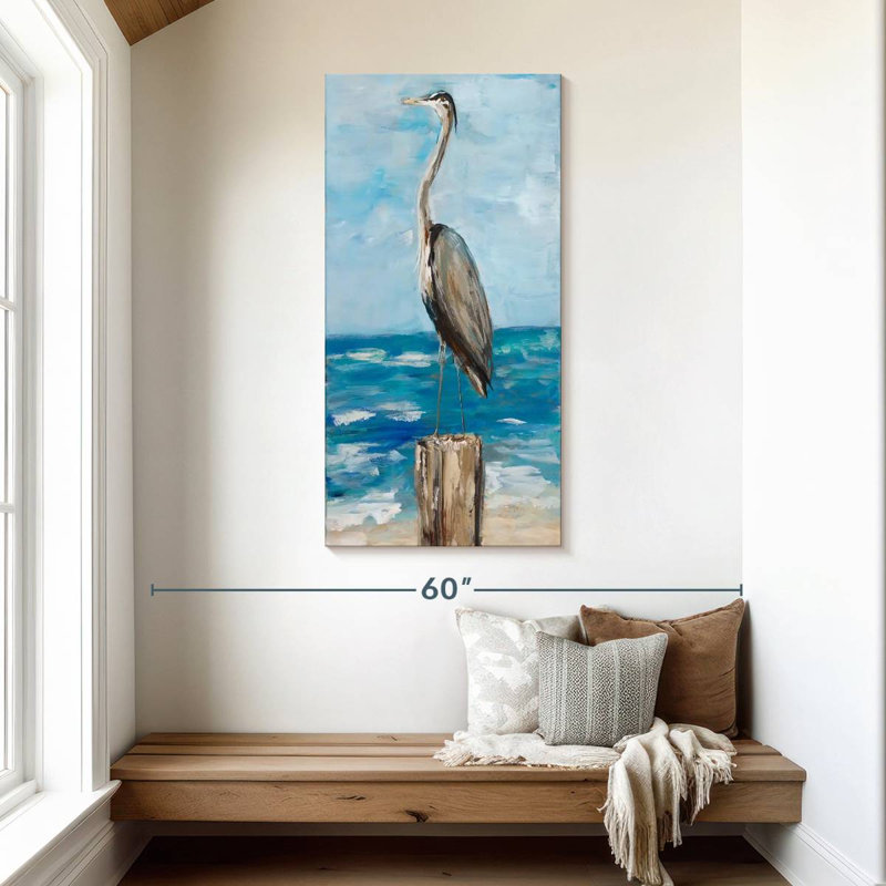 Among The Water I, 48" H x 24" W