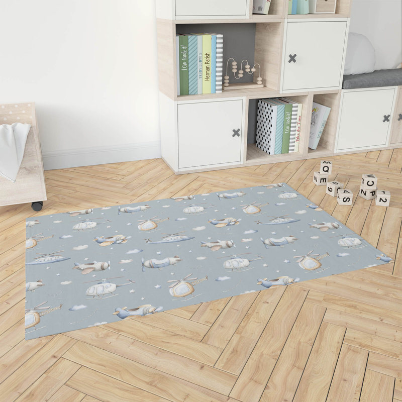 Tapis de jeu pour enfants Kamakasleep, Rectangle 2' x 3'