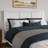 Amandah Low Profile Solid Wood Panel Bed-1063239668-1063239670