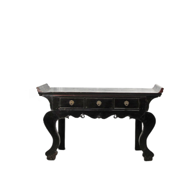 Console en bois massif Asian Classic