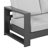 Hoyt 92.52” Outdoor Aluminum 3-Seater Sofa-786084002-799072939