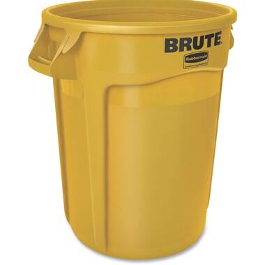 Rubbermaid BRUTE 95 Gallon Roll Out Container FG9W2200GRAY - Acme