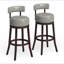 Ensemble de 2 tabourets de bar Sherly