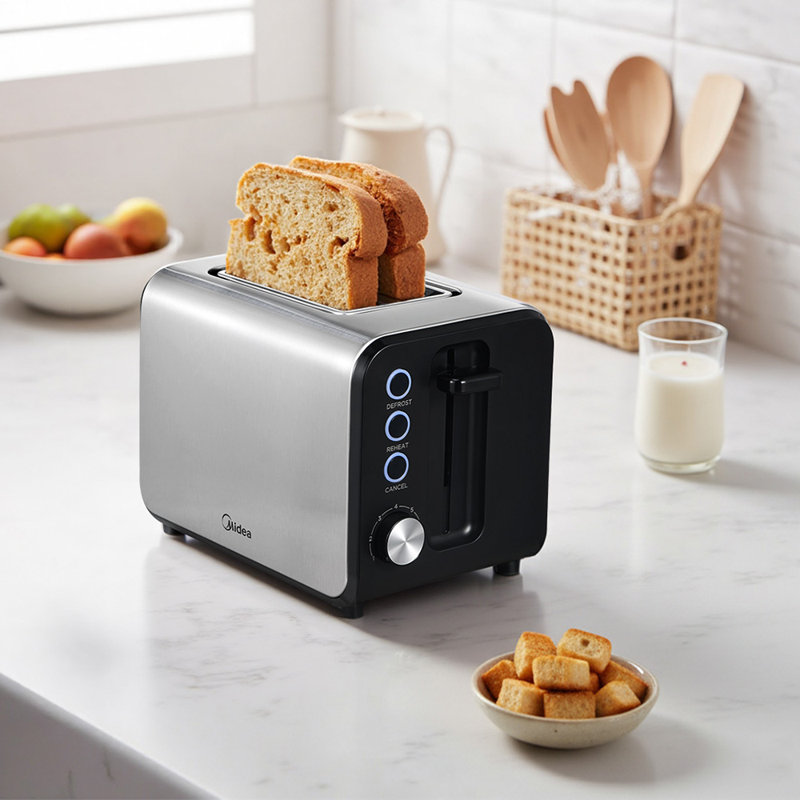 2 Slice Toaster with 7 Browning Levels