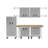 Premier Pre-Assembled 30" Wall Gearbox-72550204