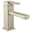 90 Degree Single Hole Bathroom Faucet with Drain Assembly-548508405